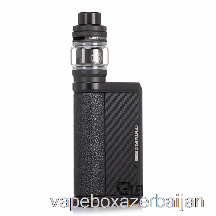 Vape Azerbaijan Lost Vape Centaurus Q200 Starter Kit [Centaurus Tank] Black Carbon Fiber